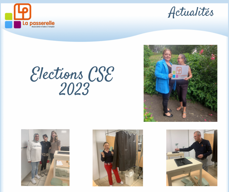 Elections CSE La Passerelle 2023