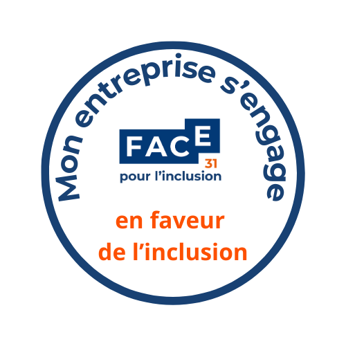 Logo Face 31 : mon entreprise s'engage en faveur de l'inclusion